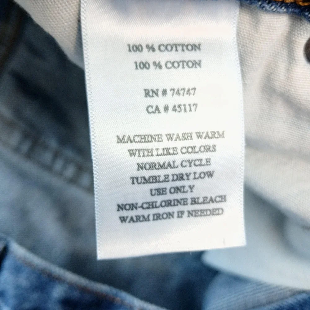 Red Head Jeans Mens 37x34 Blue Denim Straight Leg Zip‎ Fly 5 Pocket Classic